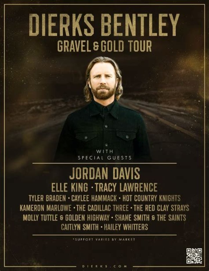 Dierks Bentley Announces His ‘Gold & Gravel’ Tour
