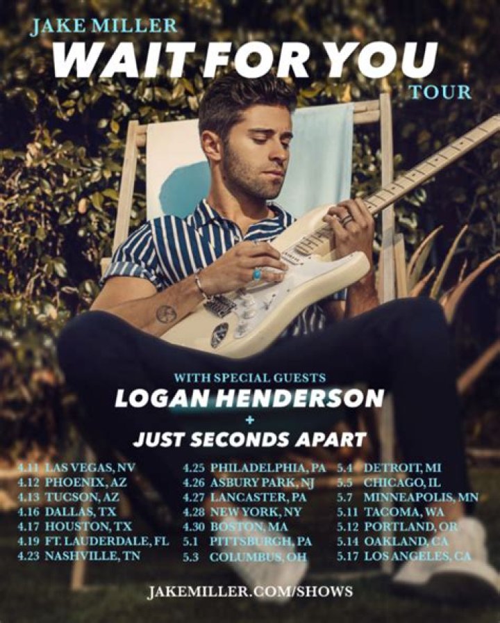 Jake Miller Announces “Wait For You” Headlining Tour with Logan Henderson – Celeb Secrets