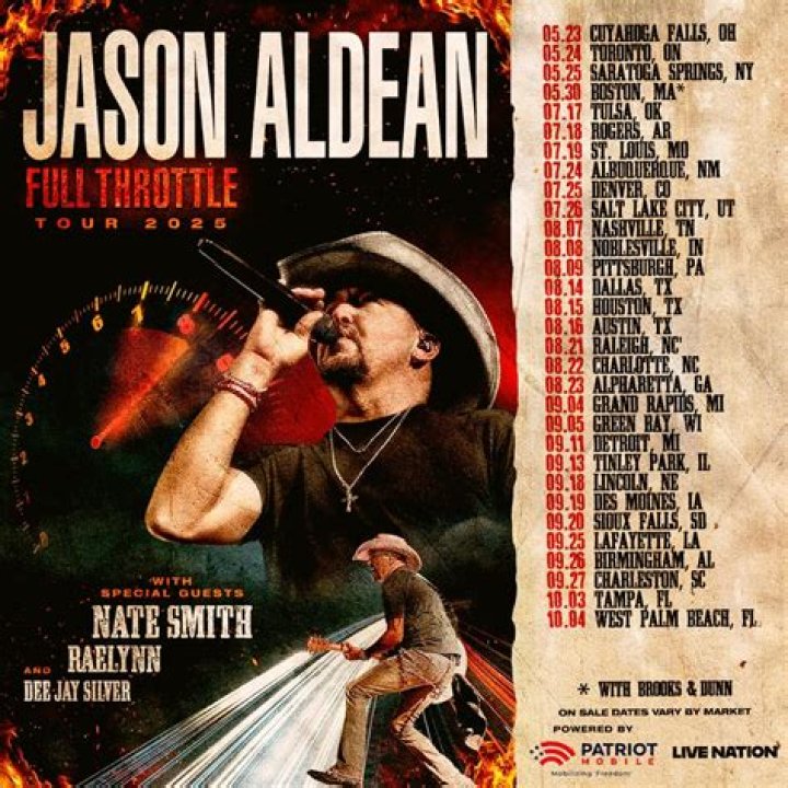 Jason Aldean Announces Plans For 2020 We Back Tour