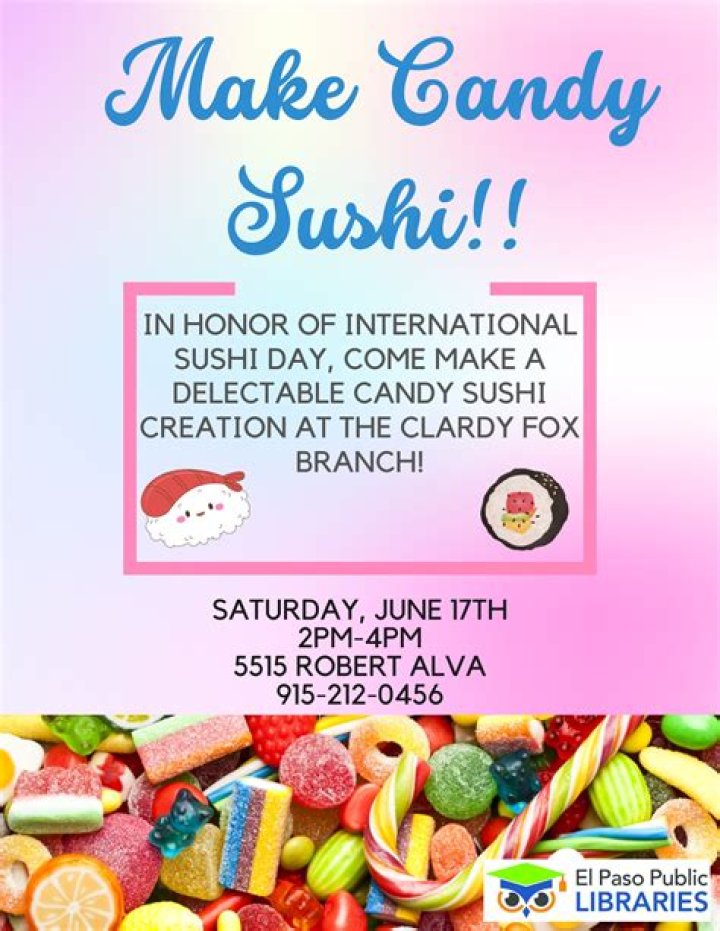 Learn to Make Candy Sushi at Epcot’s International Food & Wine Festival