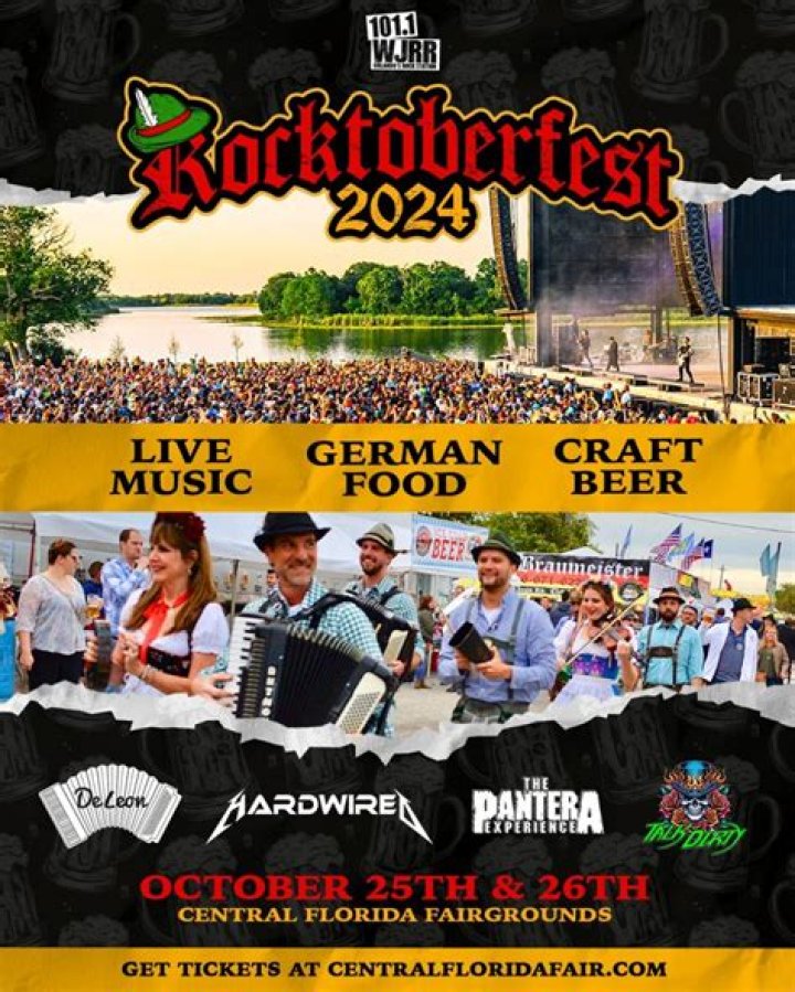 Rocktoberfest Concert Set For Florida On October 19