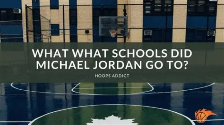 What High School Did Michael Jordan Go To?