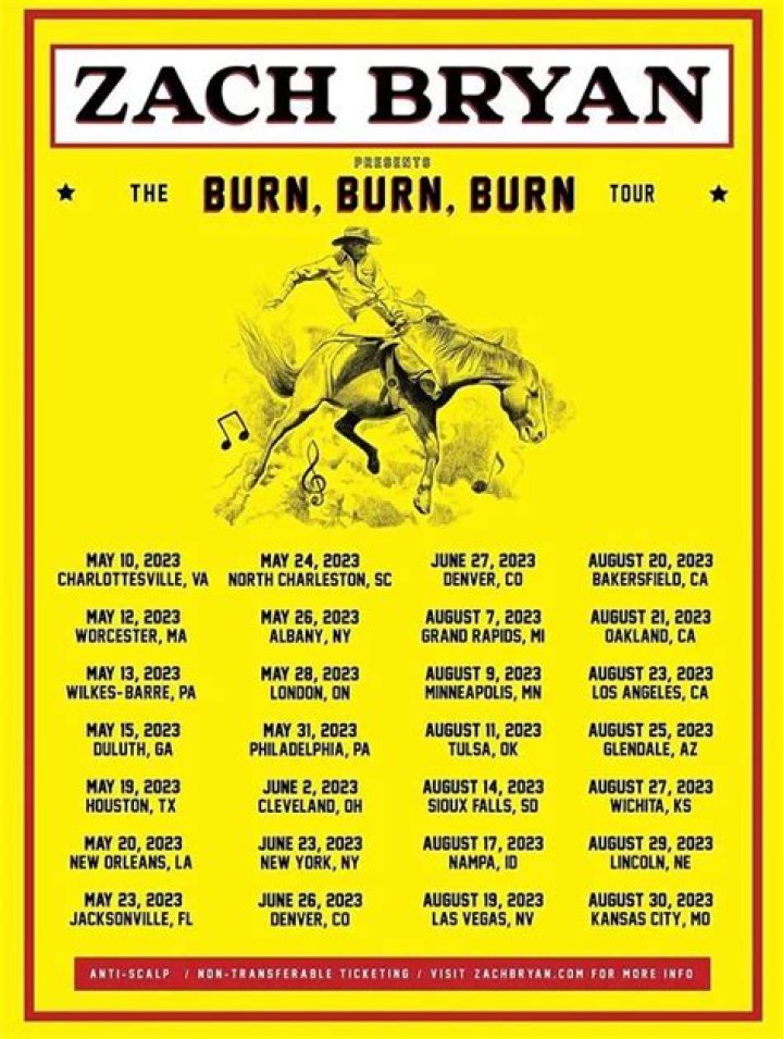 Zach Bryan Announces the ‘Burn, Burn, Burn Summer Tour’ For 2023 – Bypassing Ticketmaster in Favor of AXS